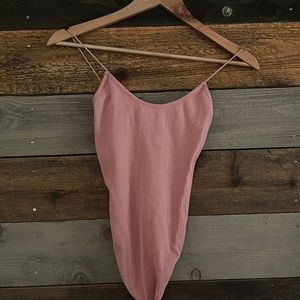 Pink pacsun body suit